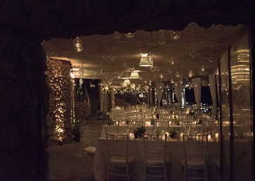 Candlelight Wedding decor in Capri