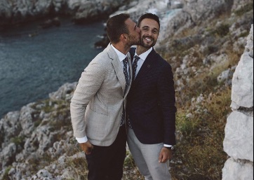 Wedding pics in Capri